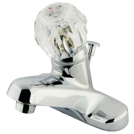 Kingston Brass 4" Centerset Bathroom Faucet, Chrome KB521